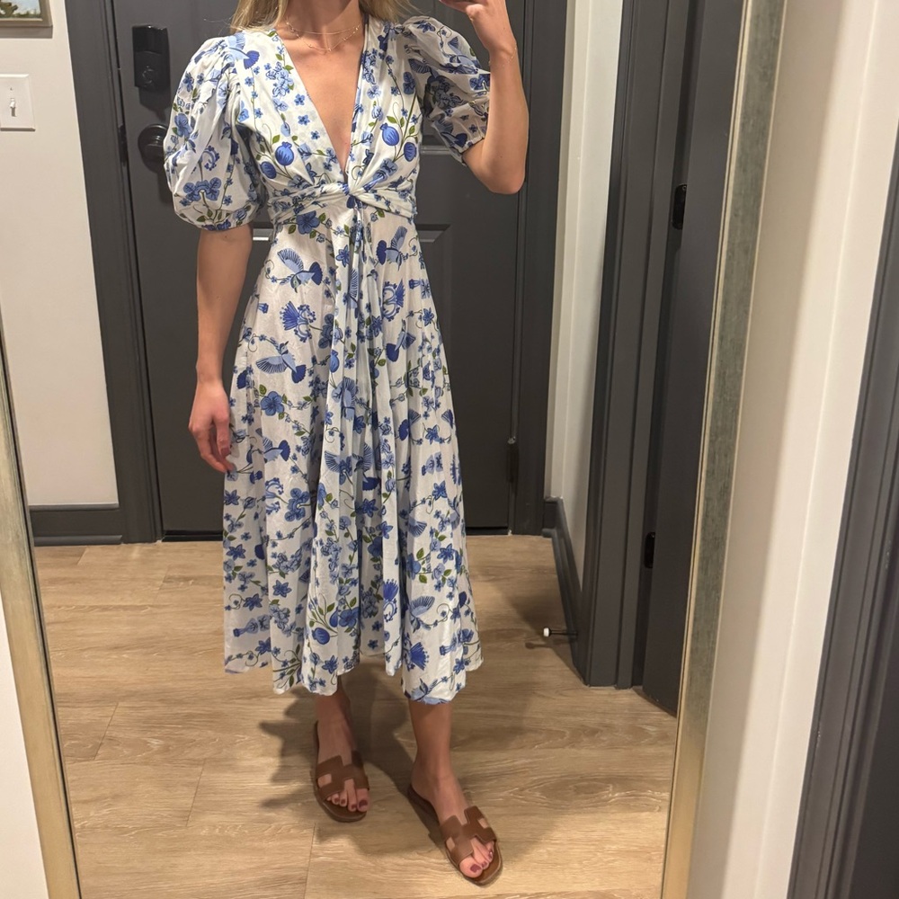 Beyond by Vera Floral Midi Dress
